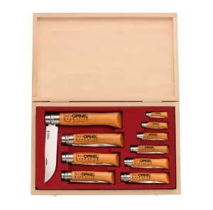 COLLEZIONE 10 COLTELLI DA TASCA OPINEL