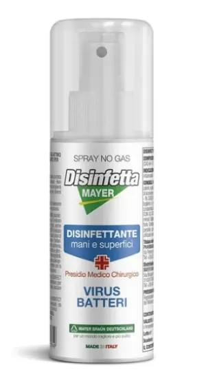 DISINFETTANTE SPRAY DISINFETTA MAYER