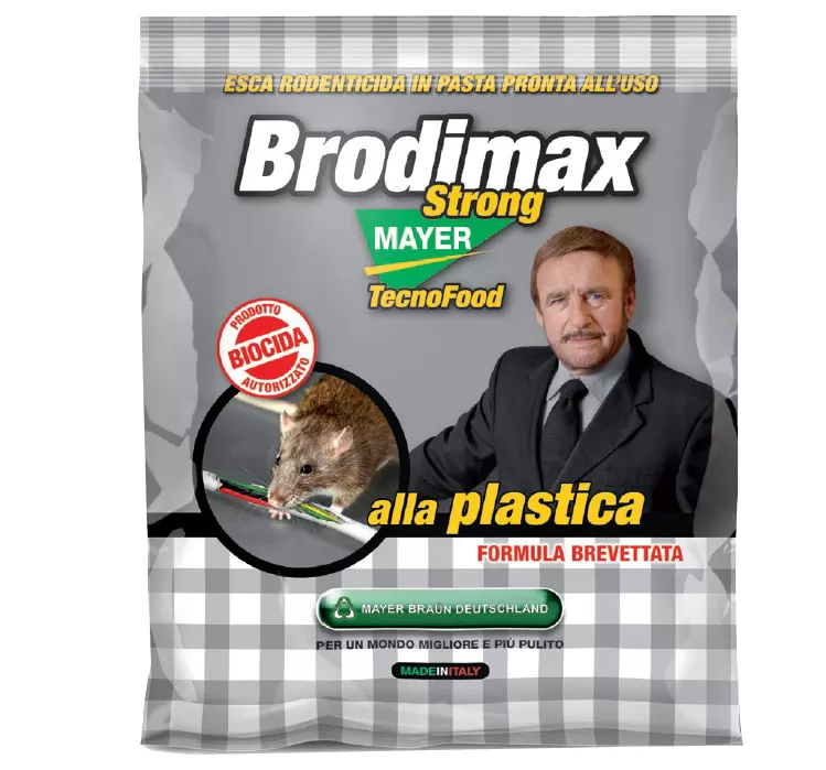 Esca ratticida in pasta brodimax tecnofood mayer braun