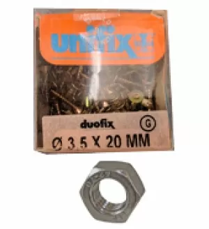 CONFEZIONE DADI INOX A2 3322 UNIFIX