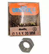 Confezione dadi inox a2 3322 unifix