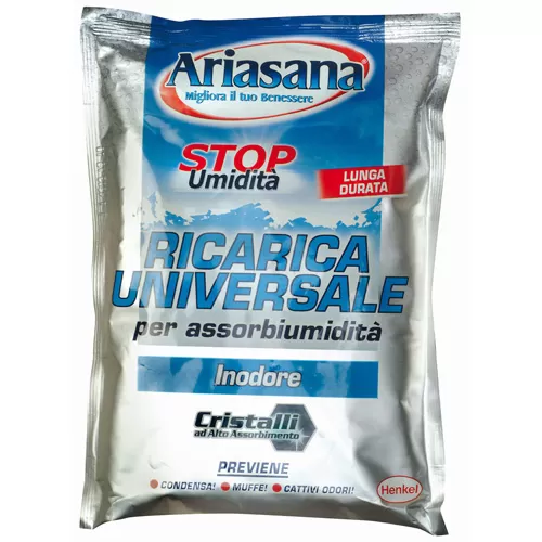 Ricarica sali assorbiumidità ariasana