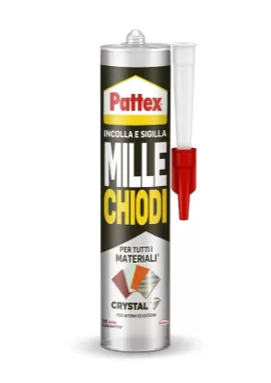 CARTUCCIA MILLECHIODI CRYSTAL 2624616 PATTEX