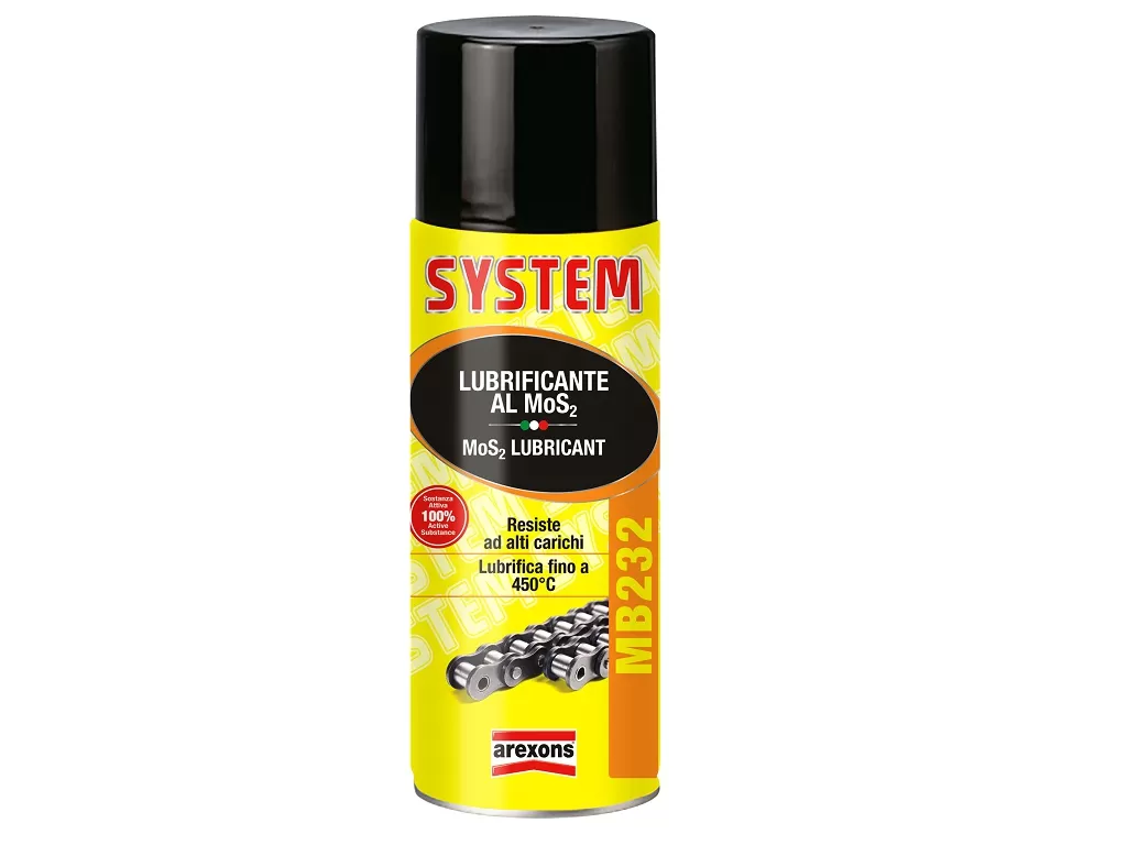 Spray lubrificante al mos2 mb232 arexons