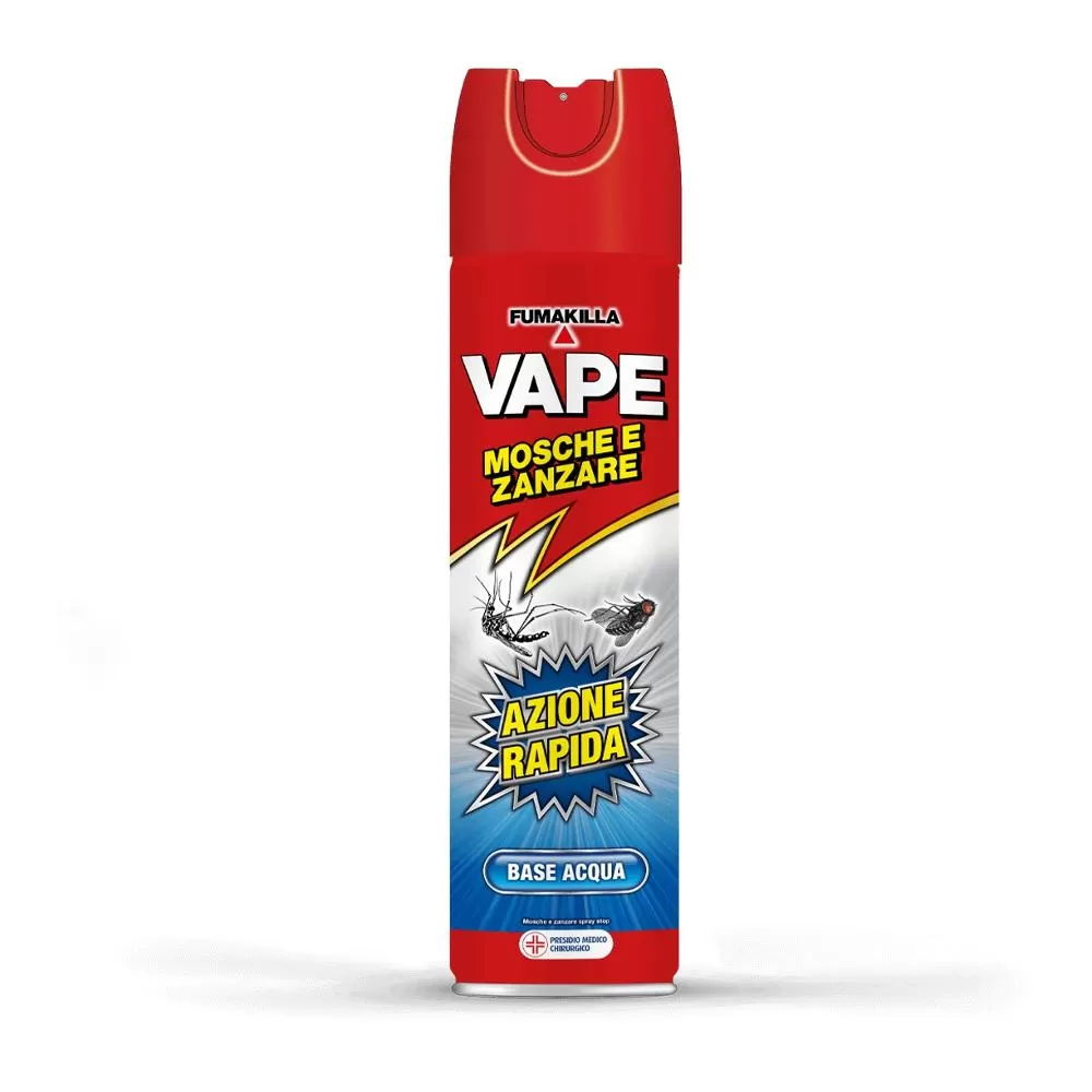 Insetticida spray mosche zanzare vape