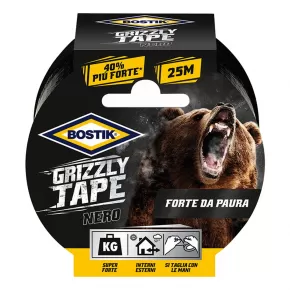 Nastro adesivo grizzly tape nero uhu bostik