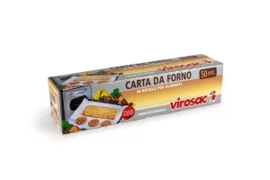 ROTOLO CARTA FORNO 50MT 212718 VIROSAC