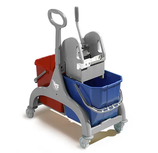 Carrello nick grigio 50 lt 6186 tts cleaning