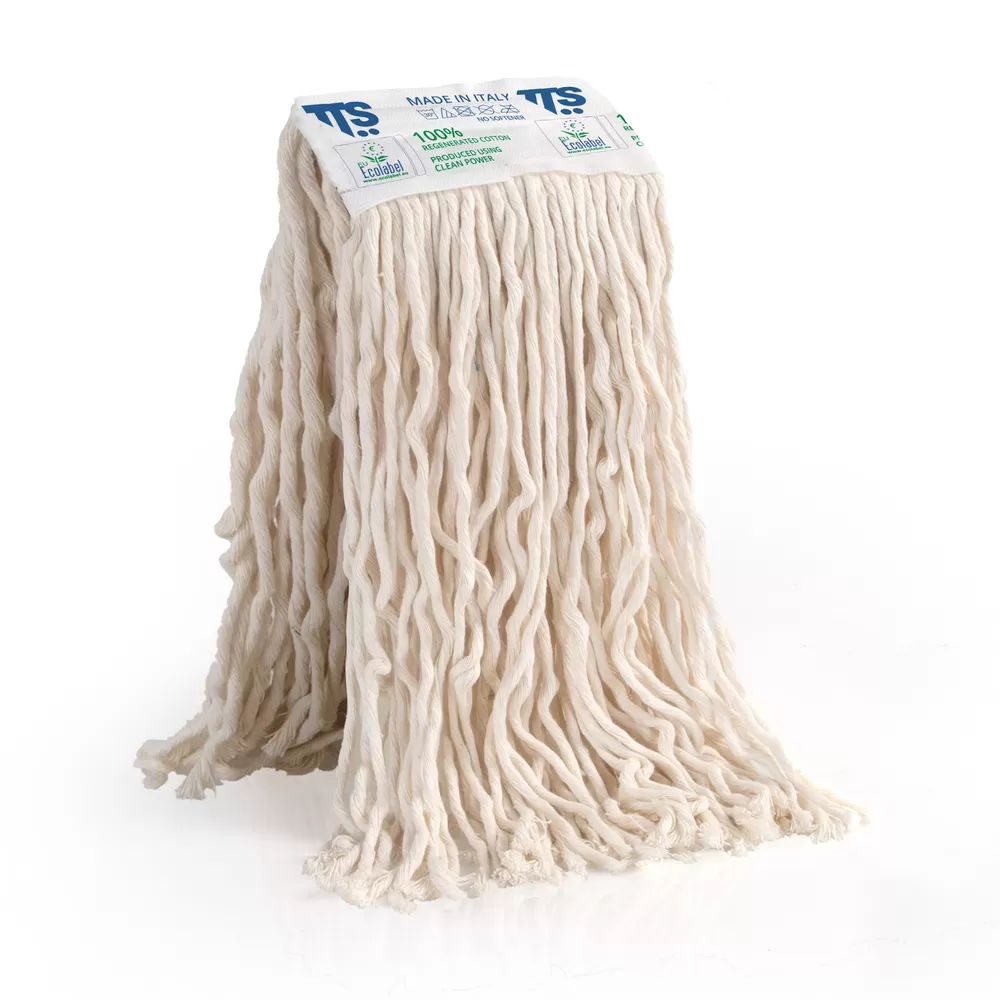 Ricambio mop ecolabel cotton l1201 tts cleaning