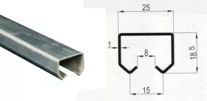 MONOROTAIA ACCIAIO ZINCATO G16Z PETTITI GIUSEPPE