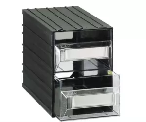 Cassettiera componibile magazzino tipo t45 mobil plastic, Carrelli e  assortimenti