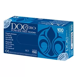 100 GUANTI IN NITRILE DOC ZERO POWDERFREE GARDENING