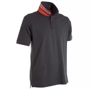 POLO REVERSE GRIGIO SCURO/ARANCIO PAYPER