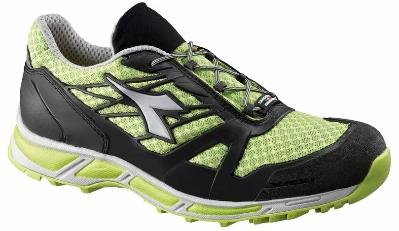 Scarpe d-trail low verde lime/nero 170964 diadora utility