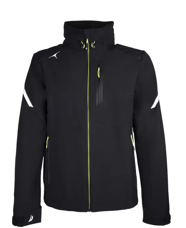 Giubbino softshell altair nero de nittis