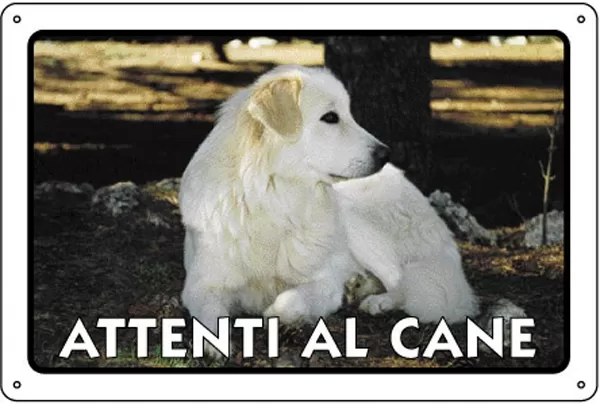 Cartelli all. attenti al cane 0791.01.60 d&b