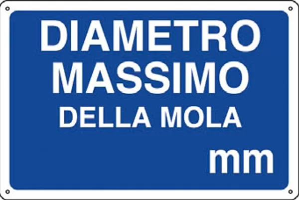 Cartello all. diametro massimo molla mm 0410.32.80 d&b