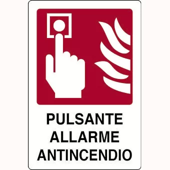 Cartello all. pulsante allarme antincendio 240.46.00 d&b