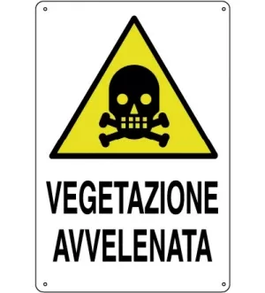 CARTELLO ALL. VEGETAZIONE AVVELENATA 0020.33.20 D&B