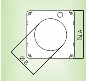 KIT SOFFITTO IN GOMMA PER SERIE PUNTO S VORTICE