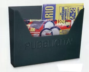 CASSETTA NERA PER LA PUBLICITÀ HELLAS MAXI ALUBOX