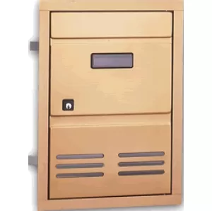 CASSETTA POSTALE A SPORTELLO SC-2 BRONZO ALUBOX