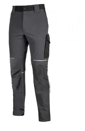 Pantalone world asphalt grey fu189rl u-power