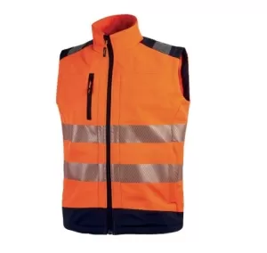 GILET DANY ORANGE FLUO HL173OF U-POWER