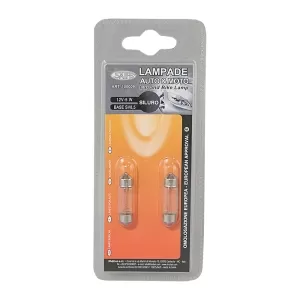 2 LAMPADINE C5W 12V 5W 100009 SAIFE