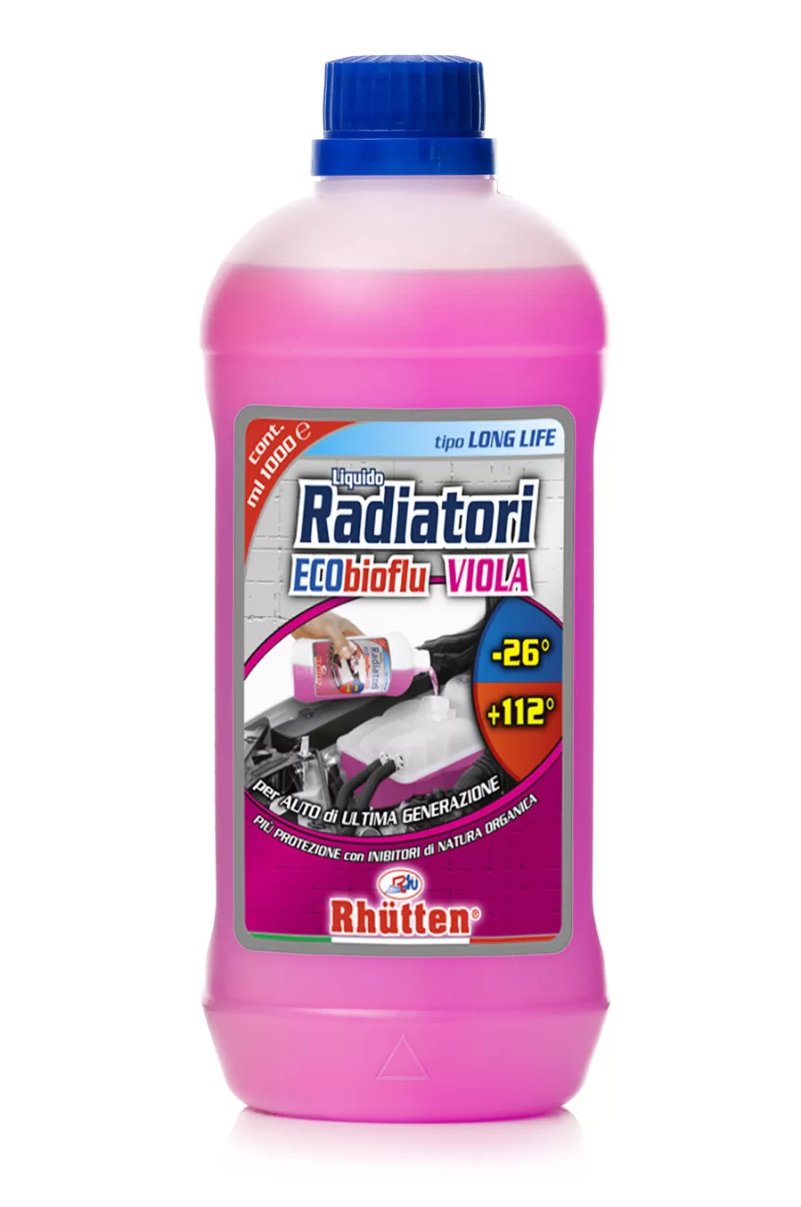 Liquido radiatori viola -26 1lt 220179 rhutten