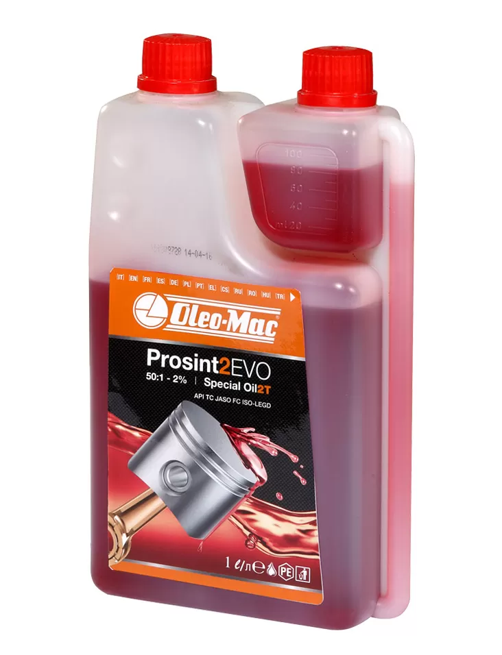 Olio per miscela 2t con dosatore oleomac