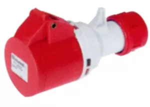 PRESA IND. 380V 3P+N+T ROSSA EC69088 EC ELETTROCANALI