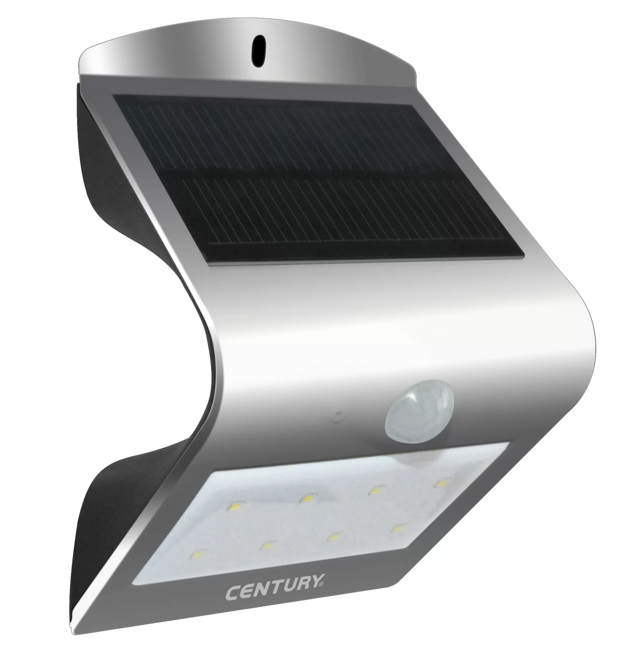 Proiettore solare 1,5w silver acss-151240 century