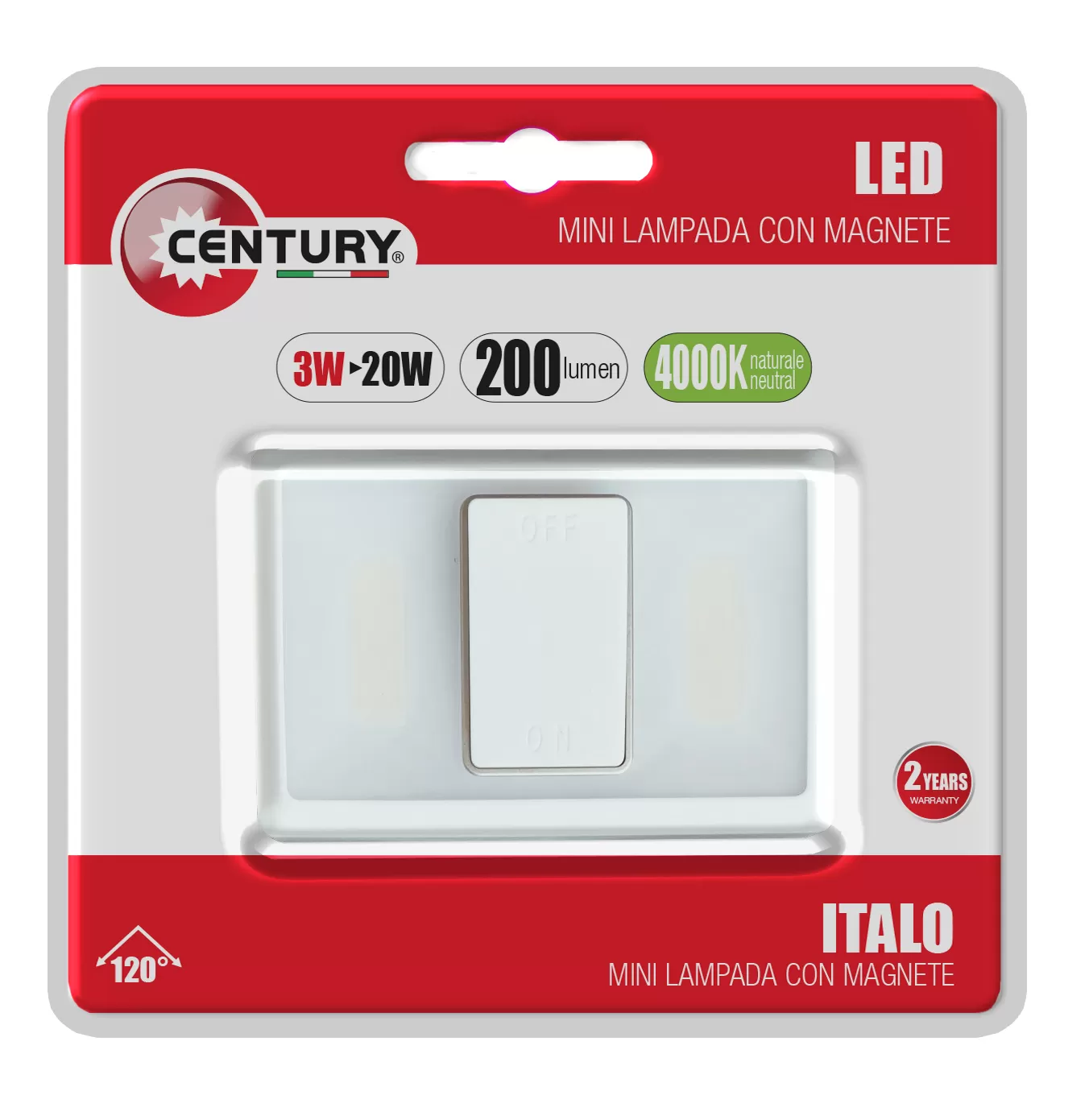 Lampada armadio slds-042240 century