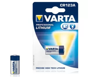 CONFEZIONE 1 BATTERIA VARTA PHOTO LITHIUM CR123A 06205