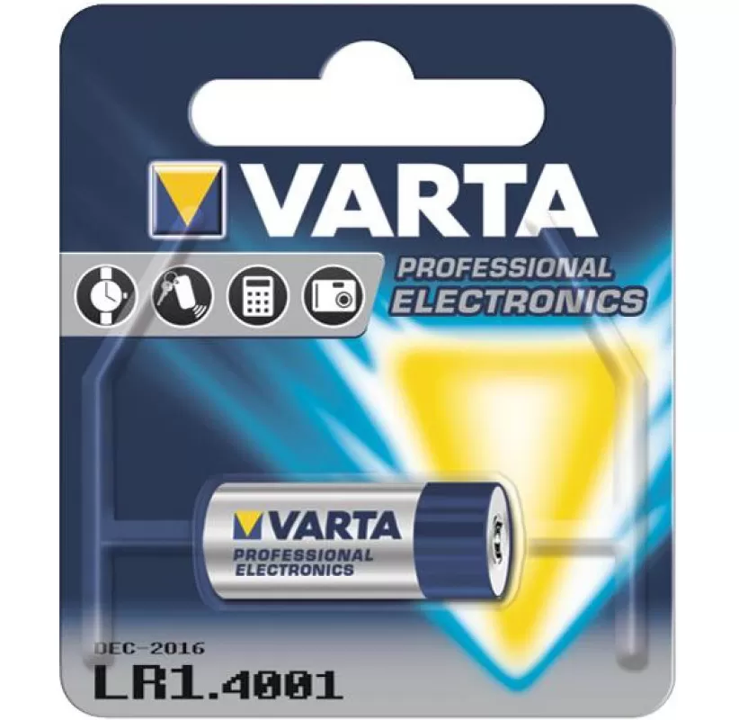 Confezione 1 batteria varta lr1 04001101401