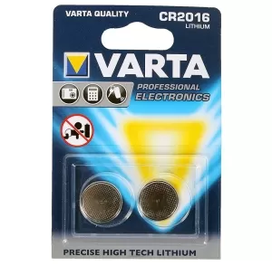 CONFEZIONE 2 BATTERIE CR2016 VARTA 06016101402