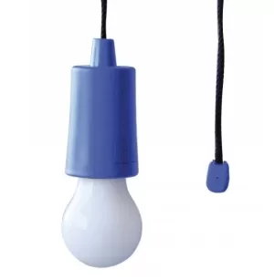 LAMPADA LED CON CORDONCINO RETRO BLU VELAMP