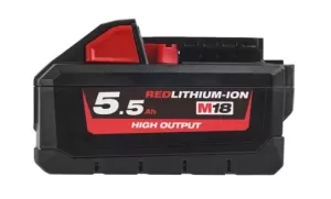 BATTERIA AL LITIO MILWUAKEE 18V M18 HB5,5AH 4932464712