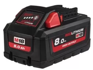 BATTERIA AL LITIO MILWUAKEE 18V M18 8AH