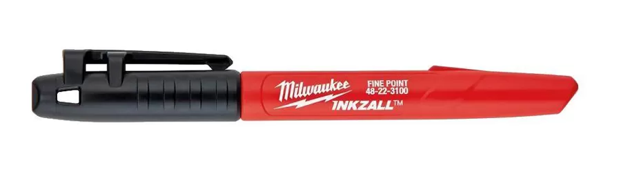 Pennarello indelebile punta fine milwaukee 48223100