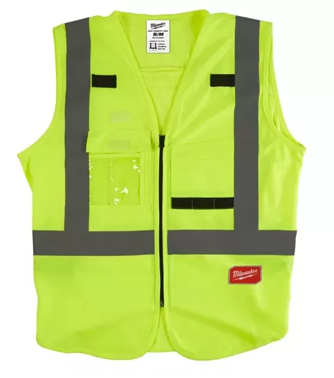 Gilet alta visibilità giallo milwuakee