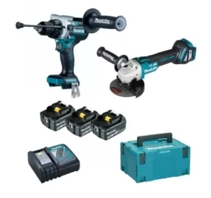 KIT AVVITATORE E SMERIGLIATRICE DLX2435TJ MAKITA