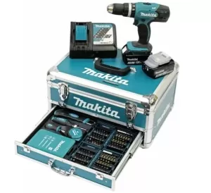 TRAPANO A BATTERIA 18V CON 96 ACCESSORI DHP453RFX2 MAKITA