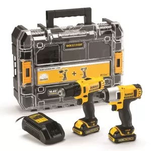 KIT 2 AVVITATORI A BATTERIA DEWALT DCK211C2T