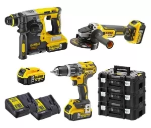 KIT ELETTROUTENSILI DEWALT DCK P4T-IT