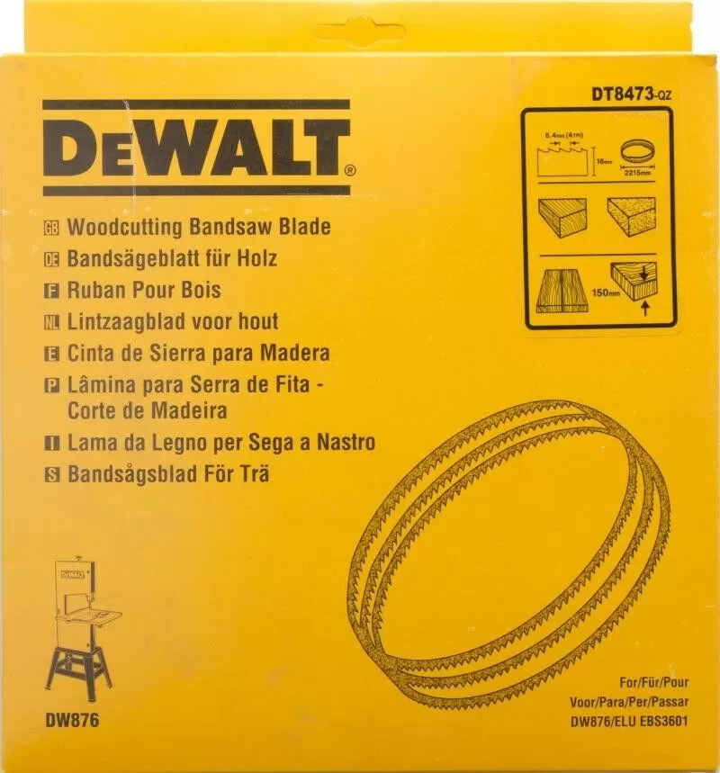 Lame seghe a nastro dt8473 dewalt