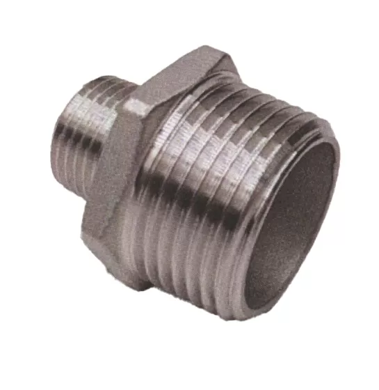 Niples ridotto inox 145l iso4144 raccorderie metalliche