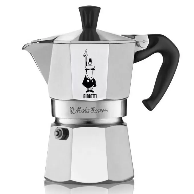 Moka in alluminio bialetti express da 4 tazze