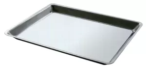 VASSOIO INOX RETTANGOLARE VETRINA VASVET SALVINELLI